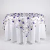 Banquet Part Beautiful Floral Table Overlay Wedding Table Cloth Square