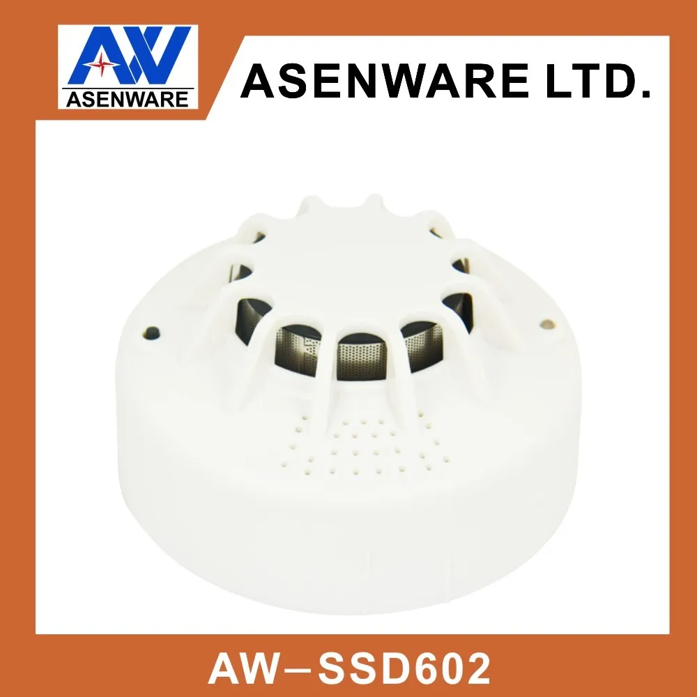 Independent 9V Battery Operated Fire Alarm Photoelectric Smoke Detector