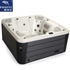 Ponfit massage spa jacuzy outdoor hot tub spa with jacuzzy function and mini LED light beautiful massage spas