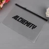 Water resistant office a4 plastic pvc document holder case