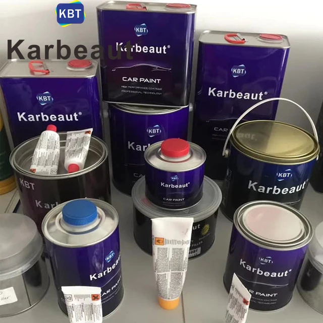 
B219 2K Extra black Solid Color of car paint 