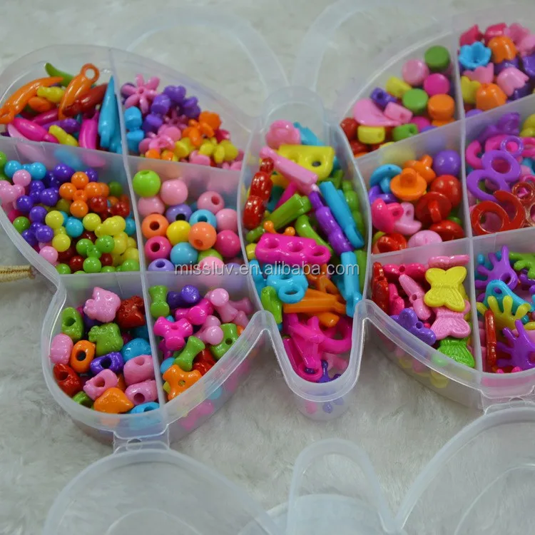 子供用ビーズジュエリー作りアクセサリーユニークビーズ卸売子供用プラスチックビーズ Buy 子供プラスチックビーズ 卸売子供プラスチックビーズ 子供ビーズジュエリーメイキングのために Product On Alibaba Com