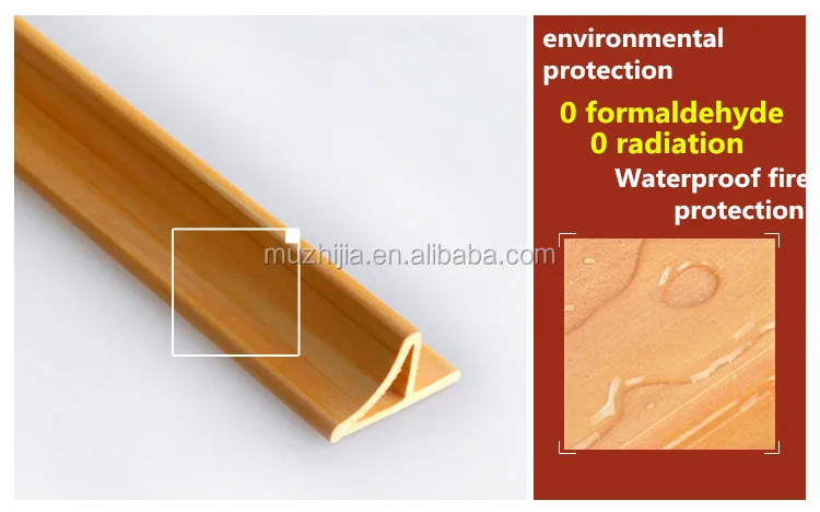 Eco Wood Cornice Moulding Between Wall And Ceiling Edge Trim With
