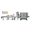 Can juice / coconut water / coconut milk filling machine and can seamer liquid packaging line