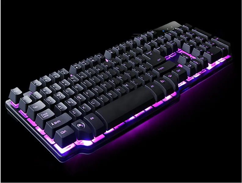 Professional Rgb Mechanical Backlit Keyboard Led Gaming Keyboard Usb