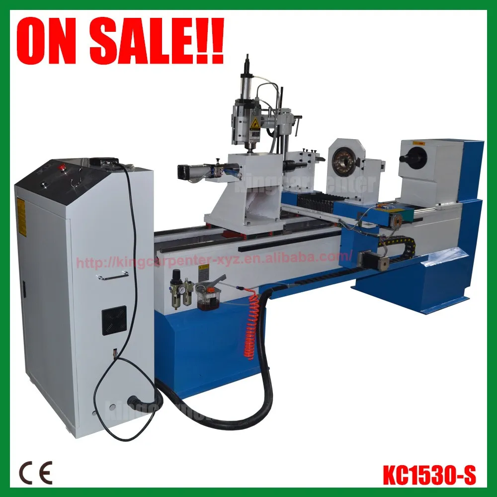 high quality KC1530-S cnc lathe machine for processing cylinder