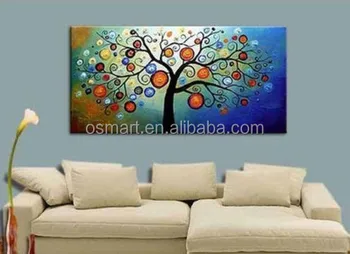 Wall Art Paintings Wall Sticker Trees With Leaves Oil Painting On Canvas Abstract Oil Painting Wall Pictures For Bedroom Buy Wall Art Paintings Wall