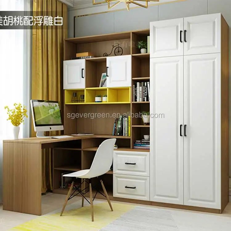 Factory Price Bedroom Wardrobe And Computer Study Table Designs Buy