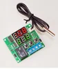 Red+Green 5V Digital Temperature Controller Module Thermostat Switch w/ NTC Waterproof