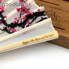 Amazon eBay Aliexpress cheap chinese japanese fabric bamboo wedding customized fan with gift box