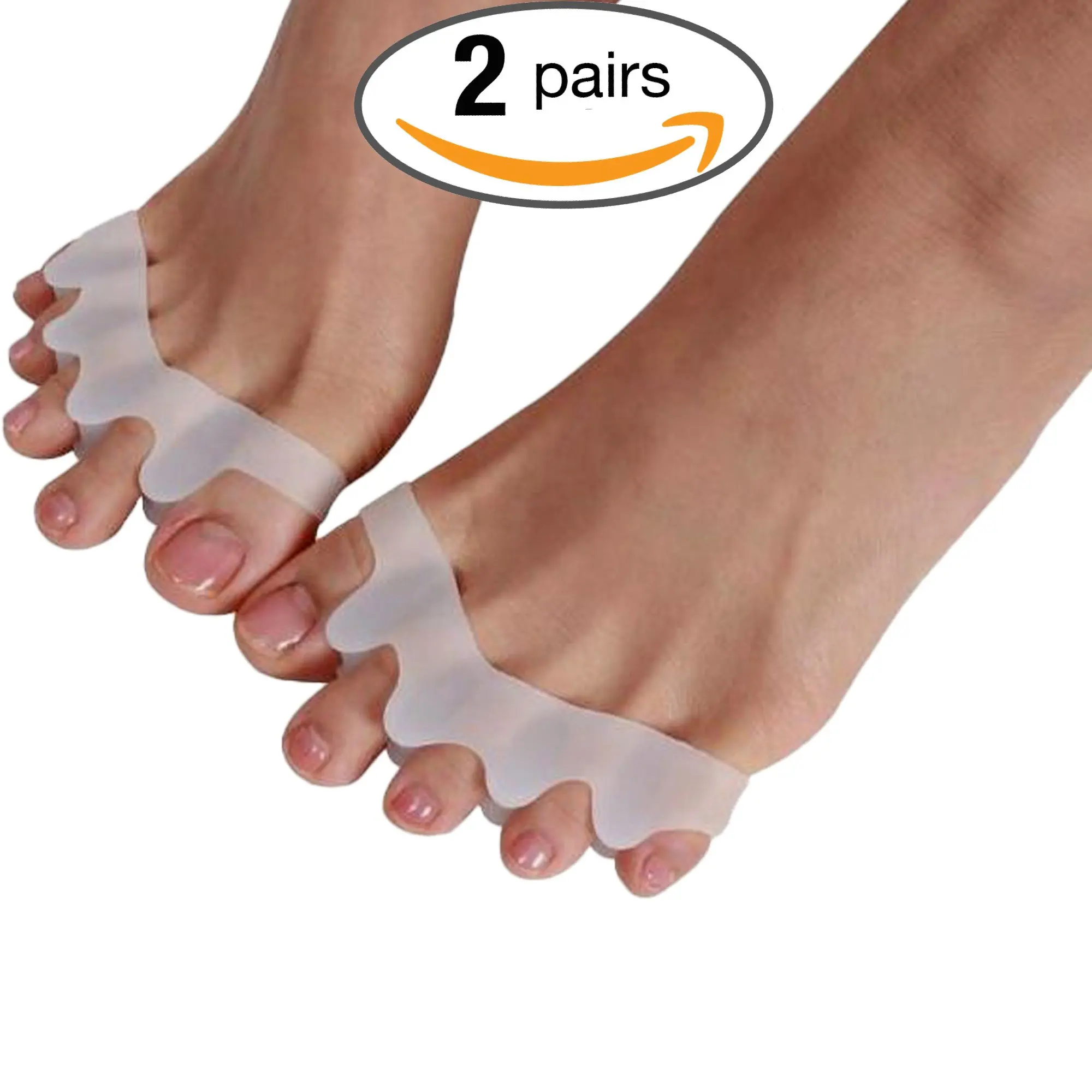 Silicone Gel Bunion Toe Protector Straightener Corrector Spreader
