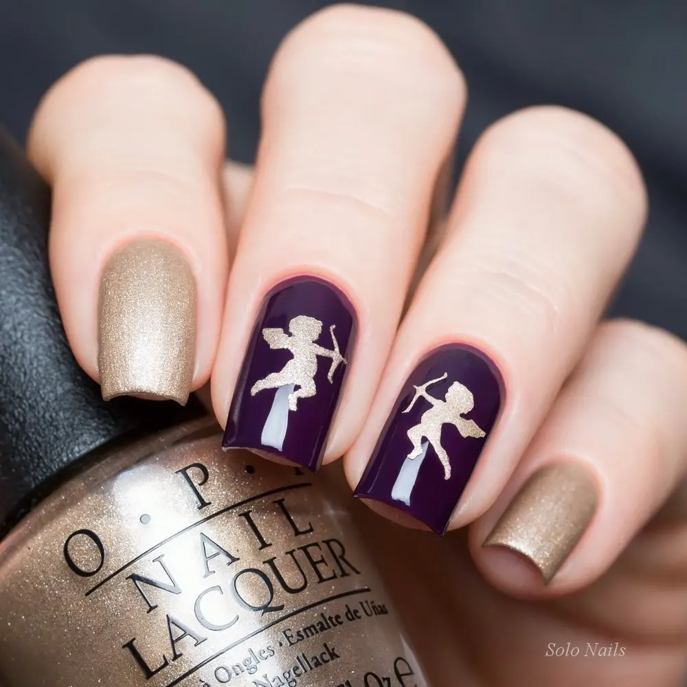 Cupid Nail Arts For Valentine S Day