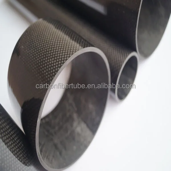 3k Twill Cfrp Tubes,Carbon Fibre Pipe,Roll Wrapped Carbon Fiber Pipe