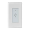 Waterproof glass touch panel modern wifi light iot electrical smart switches