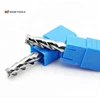 HRC55 8mm CNC Spiral Flat Side Face Cutting Tool Solid Carbide End Mill Cutter
