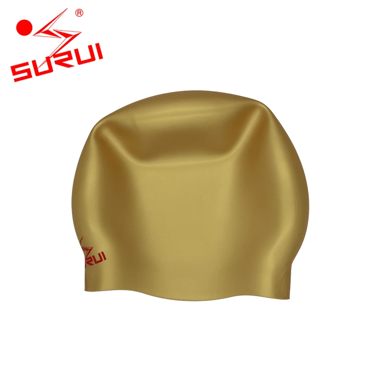 High Quality Seamless Customized Men Hair Dry Swimming Caps for Professional Training