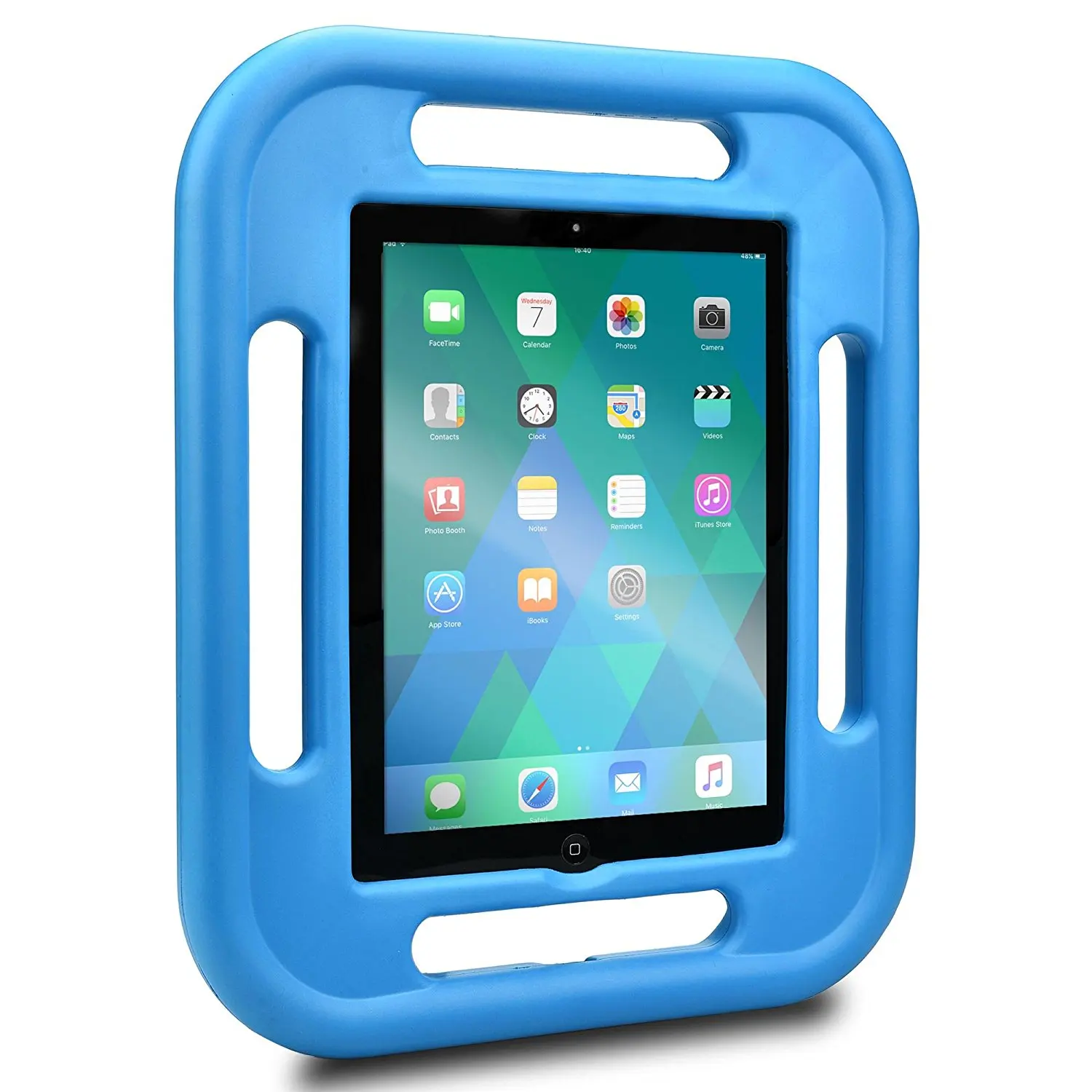 iPad 5 Heavy Duty Childrens Cover Blue Cooper GRABSTER Rugged Kids Case for Apple iPad 6 iPad Air 2 iPad Air 1 Drop Proof Protective Case