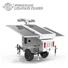 Green Power Low Consumption Mobile Solar 24 Hours Use CCTV Camera Trailer for Smart Security Home System