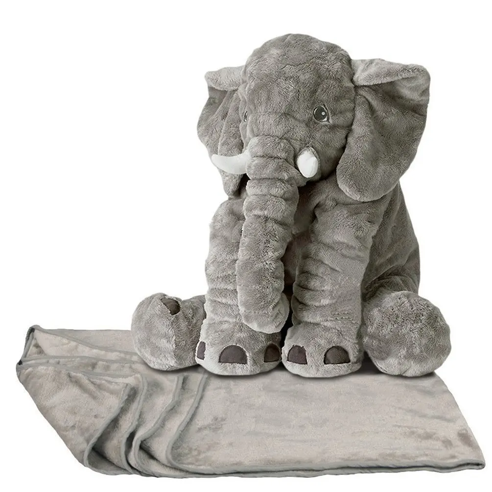 elephant stuffed animal blanket