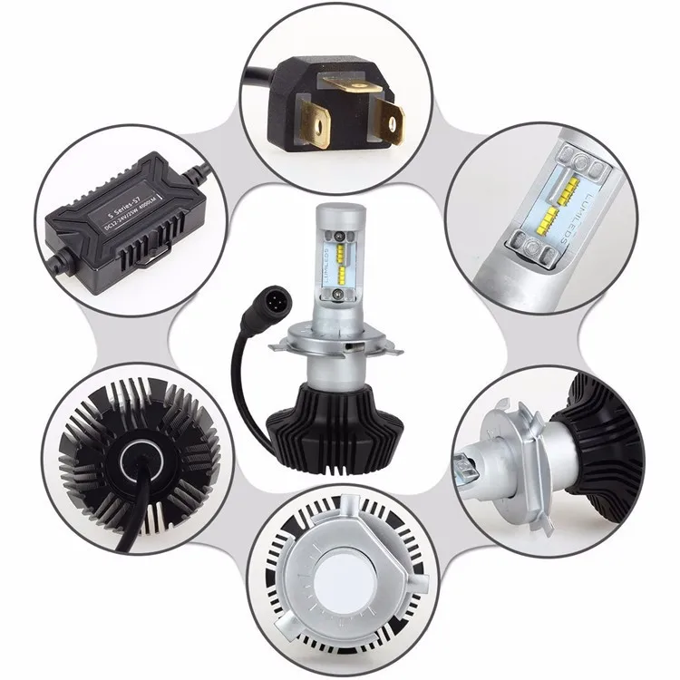 Led Auto Headlight H7 Led Headlight Bulb Amazon Auto Parts Buy H7 Led