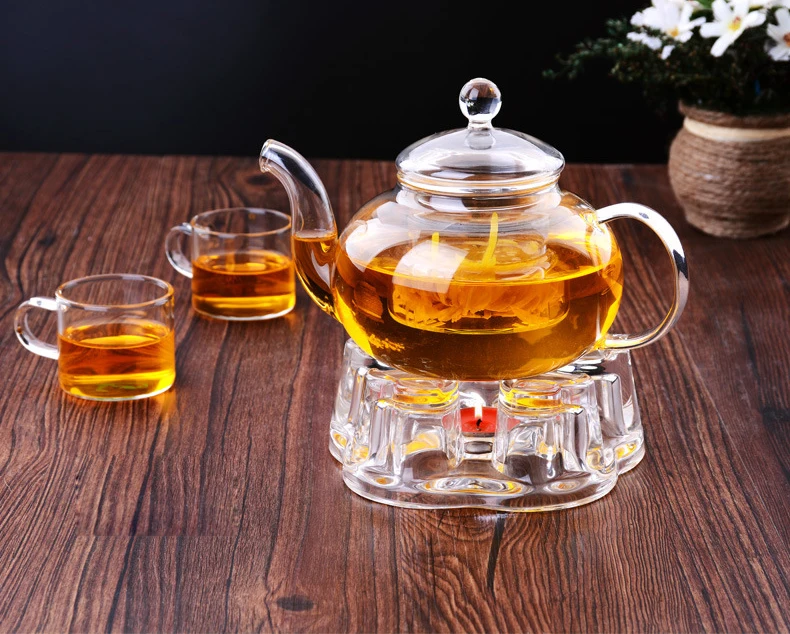 glass teapot base candle warmer