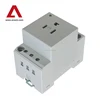 NEW design US type Din Rail Mounted 15A 125V female Socket