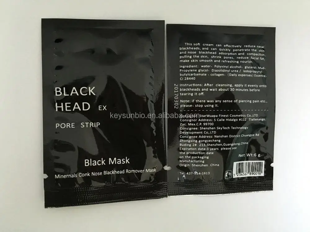 Blackhead remover mask инструкция