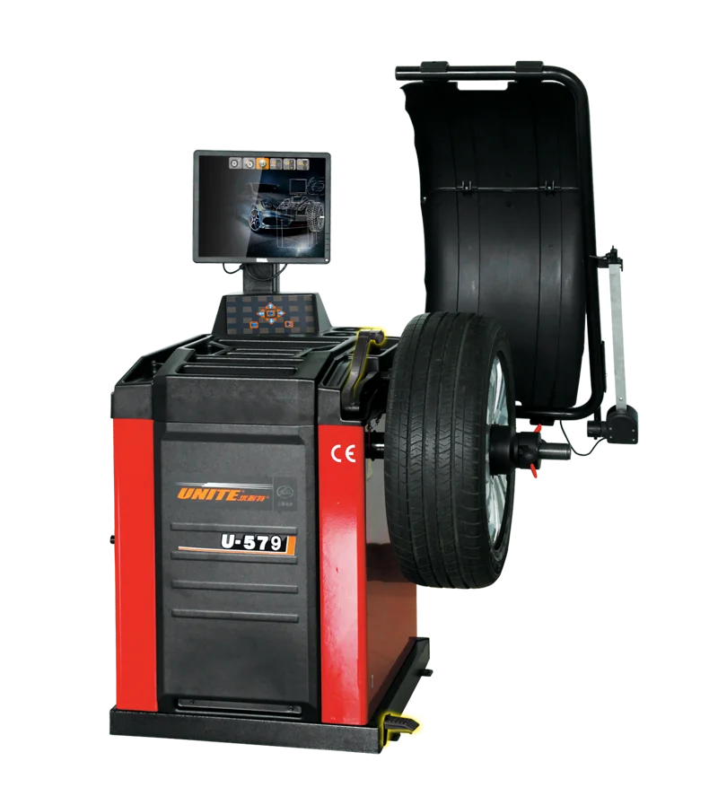 U579 Wheel Balancer Machine With Automatic Measuring And High