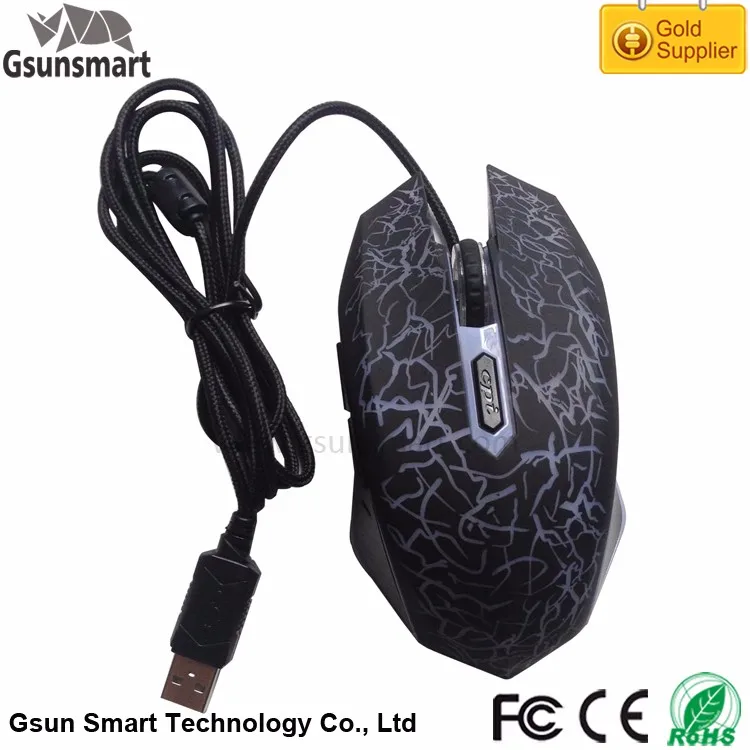 Gm-05 Led Light Flashing Oem Changeable Wired Usb Optical Normal Size