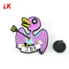 customization soft enamel metal lapel pin eagle animal badges