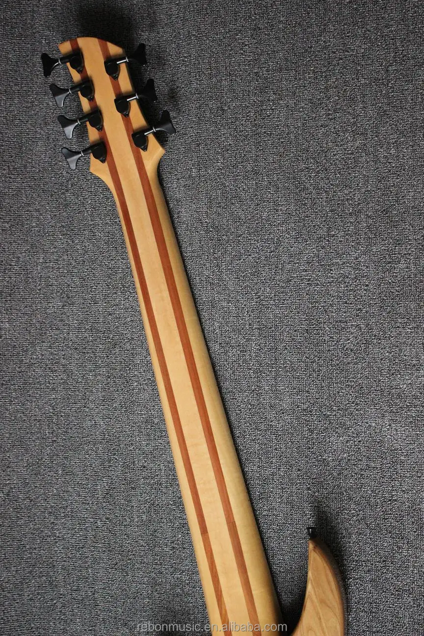 潍坊rebon 7 弦颈通过身体电动低音吉他