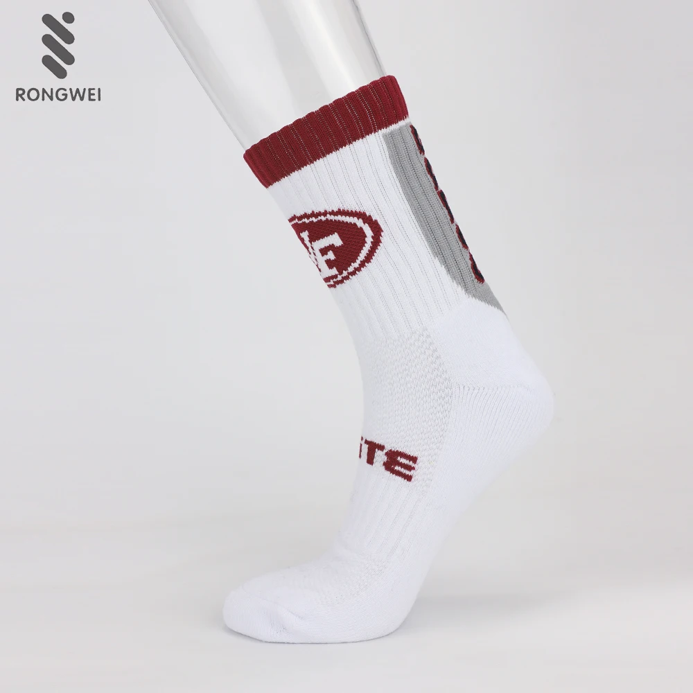 red and white basketball socks