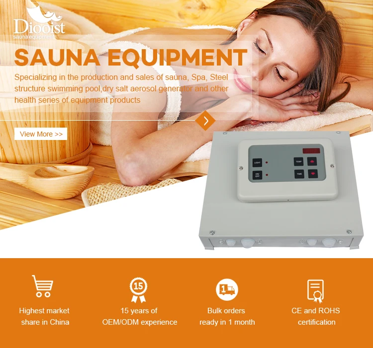 High Quality Digital Sauna Room Accessories Temperature Spa Control