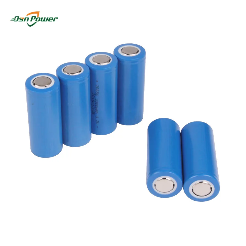 Osn 26650 3.2v Lfp Lifepo4 Battery Cell 3300mah Lifepo4 Cylindrical ...