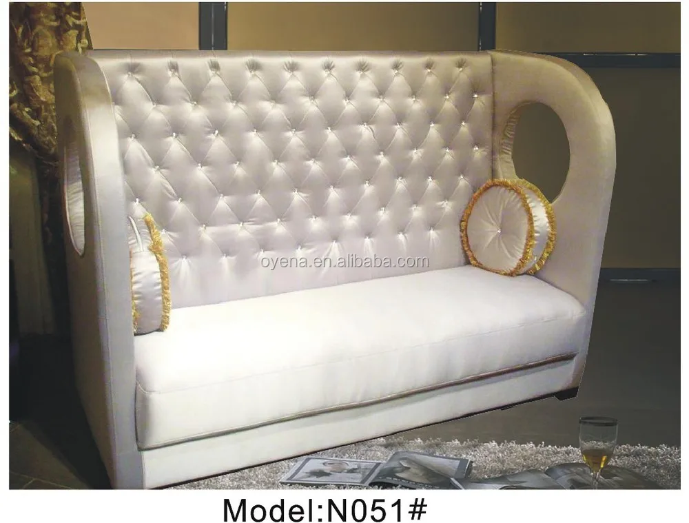 Tall Back Sofa High Antique Curved Baroque White Product On Alibaba