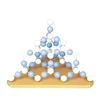 Chemistry SiO2 Crystal Structure Model