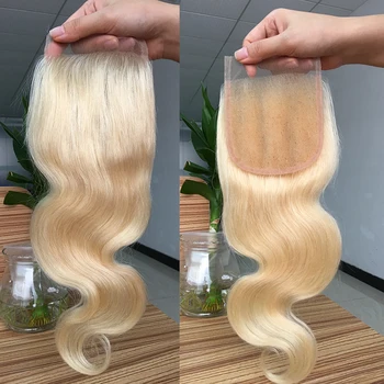 European 613 Blonde Color Products Body Wave Virgin Human Hair