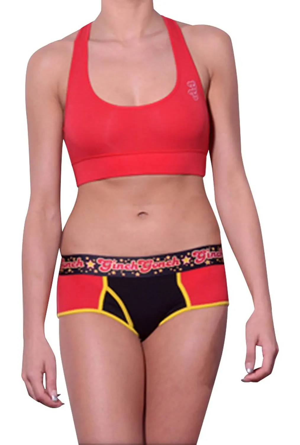 Ginch Gonch Womens Solid Long Johns