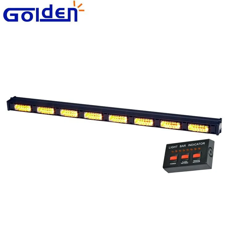 Hazard Directional Tailgate Warning Led Traffic Advisor Stick Light Bar