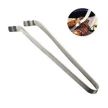 2019 Hot Sell Stainless Steel Food Clip Tong Home Kitchen Appliance Barbecue Grill Tongs BBQ Grill Multi function Cooking Tools