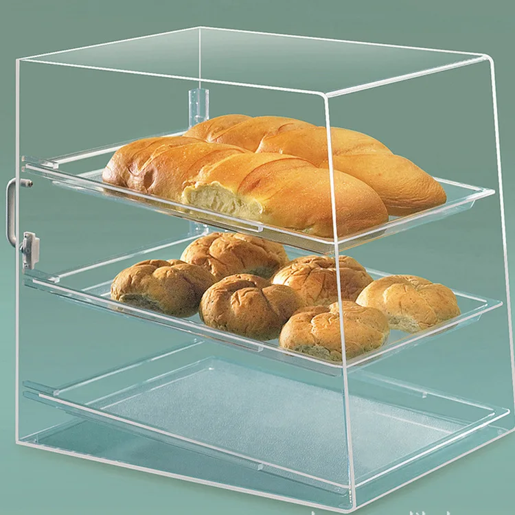Manufactory Acrylic Pastry Bakery Cake Display Case Box Buy Acrylic