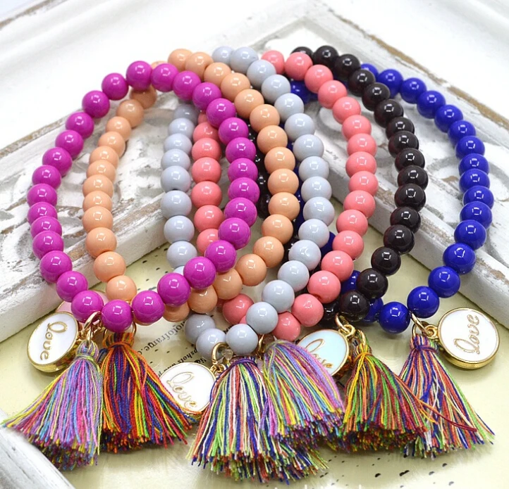 Daihe 2019 New Solid Color Frosted Gl Beads Small Solid Color Frosted Gl Beads