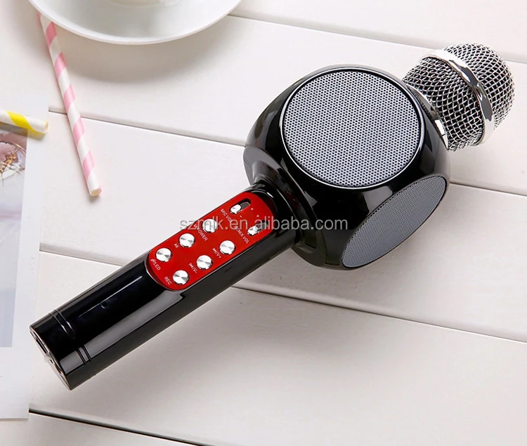 Wholesale Wireless Karaoke Handheld Microphone Mic With Speaker Ktv