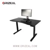 ORIZEAL Mid 2018 Dual Motor Electric Height Adjustable Sit Stand Professional Gaming Desk