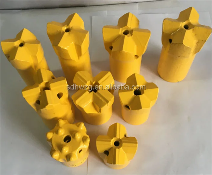 Hand Held Rock Drill Y26/24/19/18/rock Drill Button Bits - Buy Rock ...