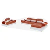 Double sided nice modern leather sofa for sale
