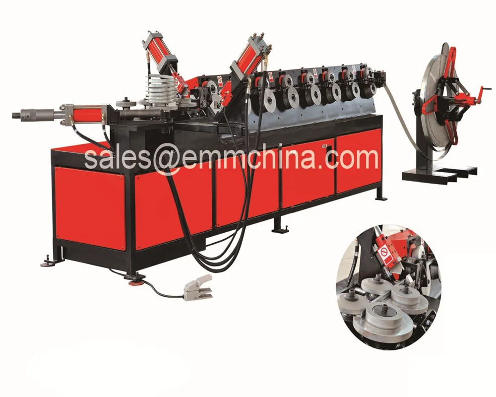 Emm Efl50 Tdc Duct Flange Forming Machine For Metal Buy Flange