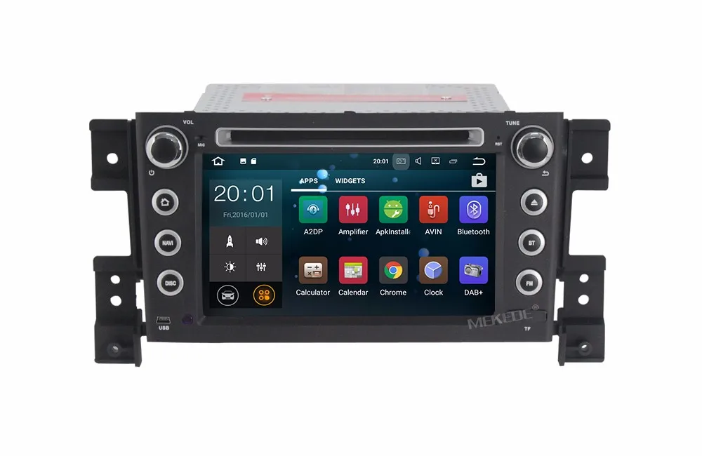 Mekede 7 Inch Px3 Android 8.1 Car Dvd Player For Suzuki