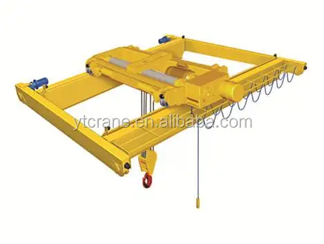 Indoor electric hoist trolley 10 16 20 25 30 32 40 ton overhead crane price with hook