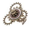 Fashion steampunk gothic skeleton skull ring one adjustable ring watch parts men jewelry